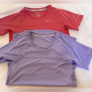 2 for $17. Nike Running Women's Dri-Fit Crew Neck Short Sleeve T-Shirt Size XS
